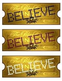 polar express ticket invitations