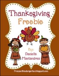 Thanksgiving Freebie: Common Core Aligned